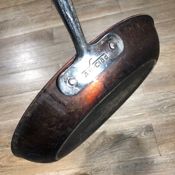 All Clad Metalcrafters Stainless Steel Non Stick 14" Frying Pan Skillet Large - Picture 4 of 10